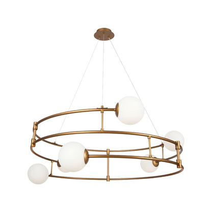Maytoni Balance Pendellampa Ø81,2 cm, Brons