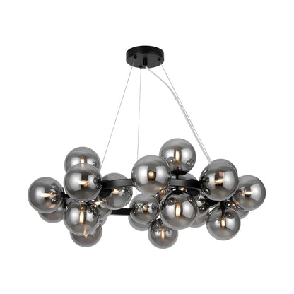 Maytoni Dallas Pendellampa Ø69 cm, Svart
