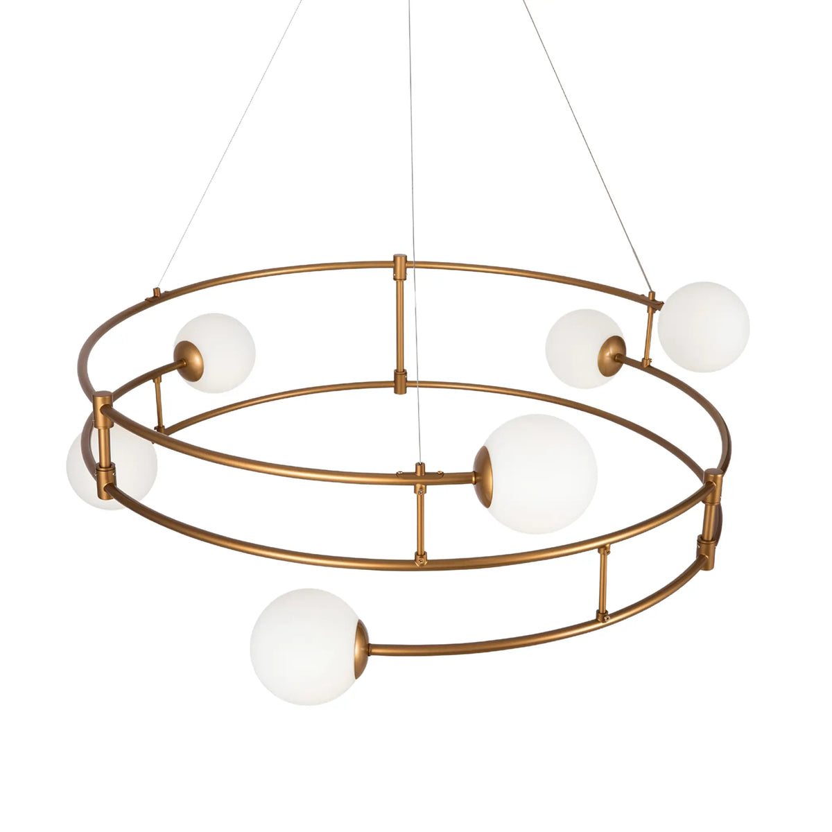 Maytoni Balance Pendellampa Ø81,2 cm, Brons