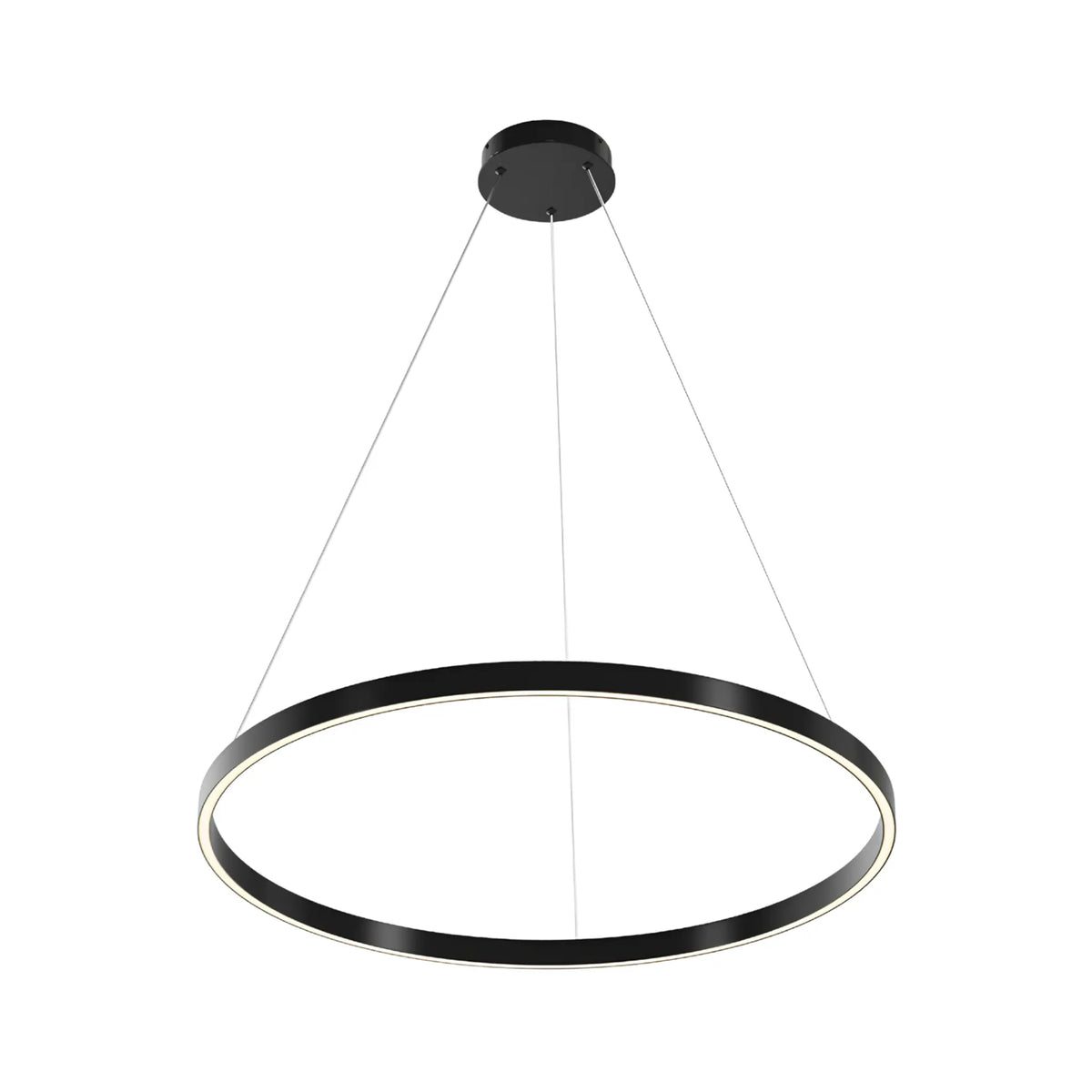Maytoni Rim Pendellampa Ø80 cm, Svart