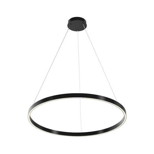 Maytoni Rim Pendellampa Ø80 cm, Svart