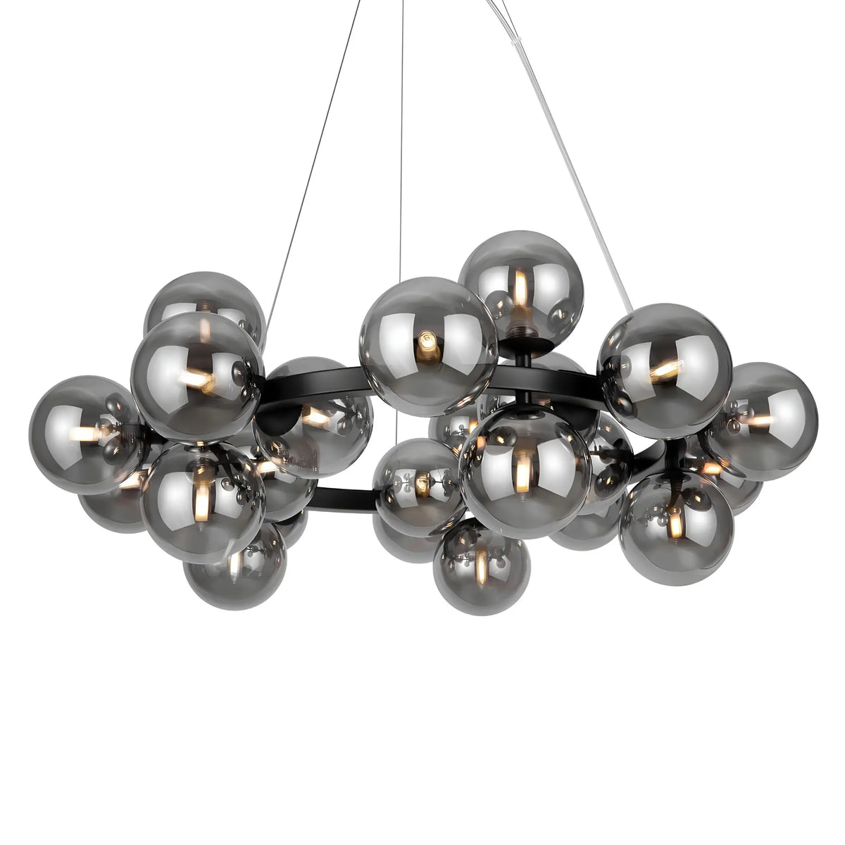 Maytoni Dallas Pendellampa Ø69 cm, Svart