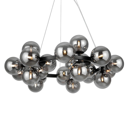 Maytoni Dallas Pendellampa Ø69 cm, Svart