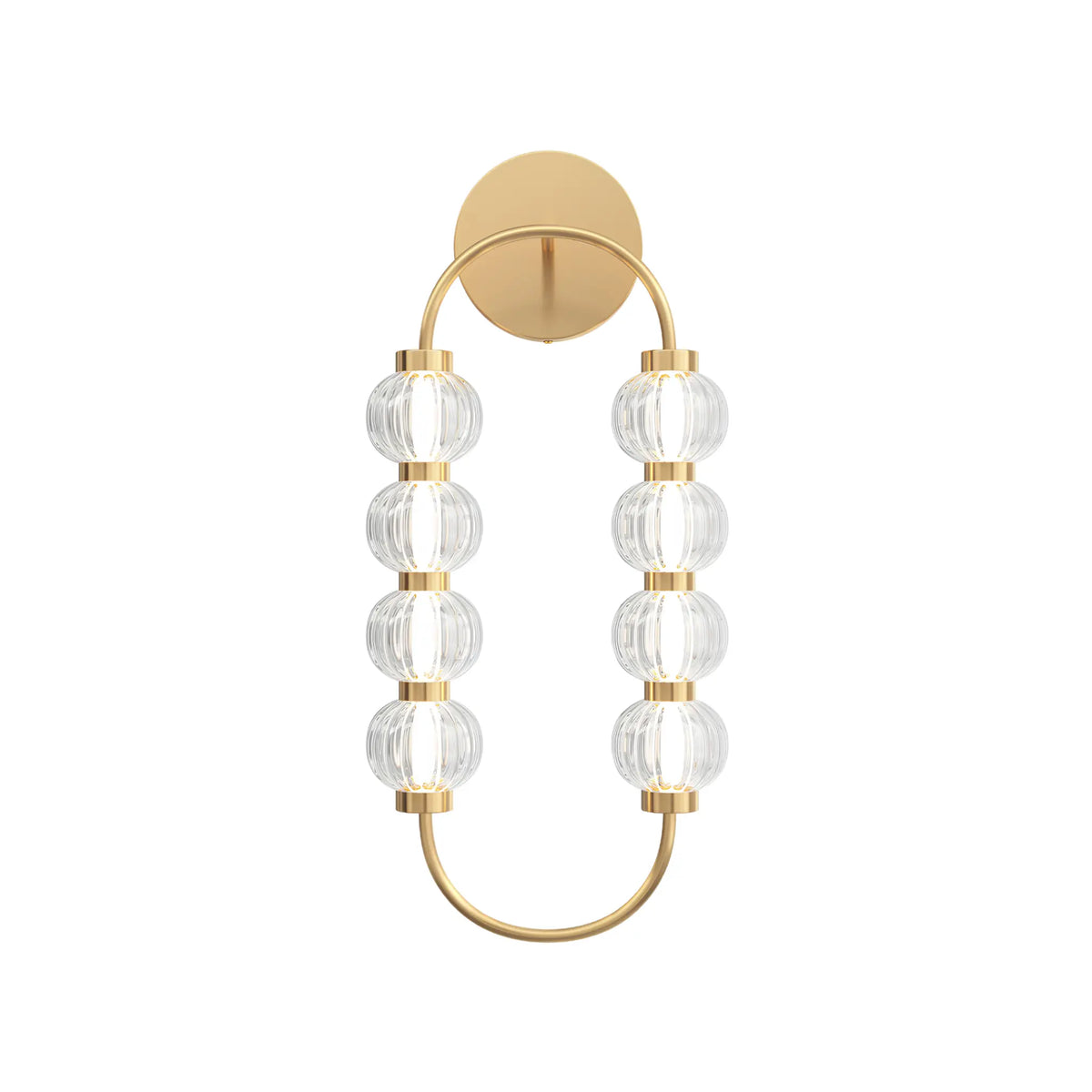 Maytoni Amulet Vägglampa H60,6 cm, Guld