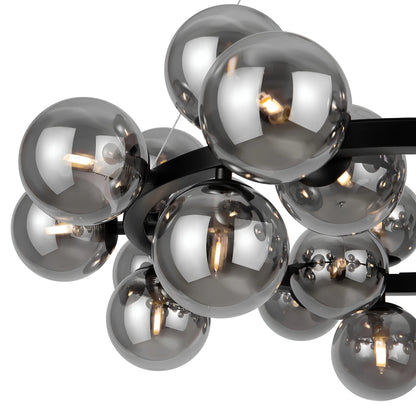 Maytoni Dallas Pendellampa Ø69 cm, Svart