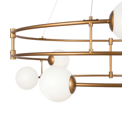 Maytoni Balance Pendellampa Ø81,2 cm, Brons