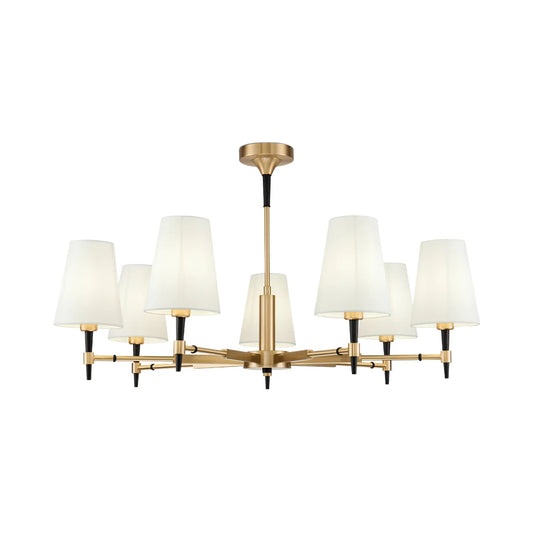 Maytoni Zaragoza Ljuskrona Ø88 cm, Mässing