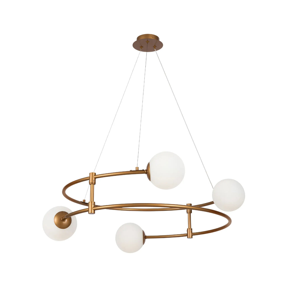 Maytoni Balance Pendellampa Ø61 cm, Brons