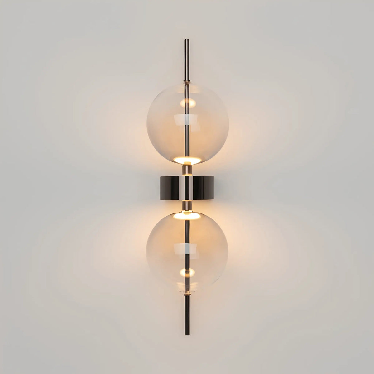 Maytoni Double Moon Vägglampa, Svart