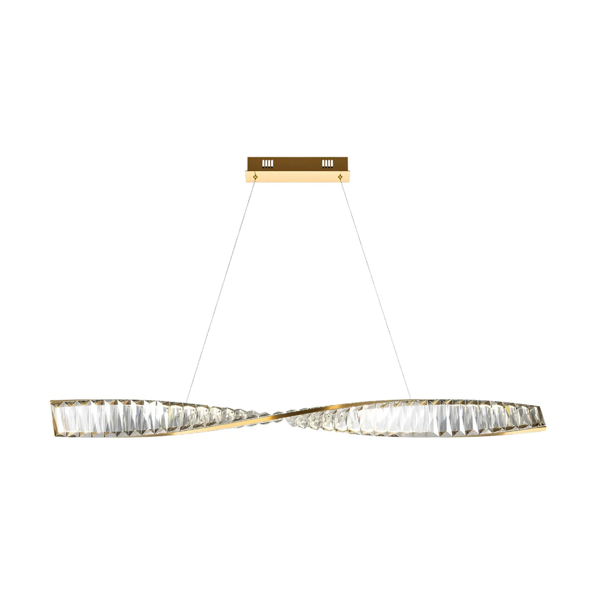 Maytoni Krone Pendellampa L100 cm, Mässing