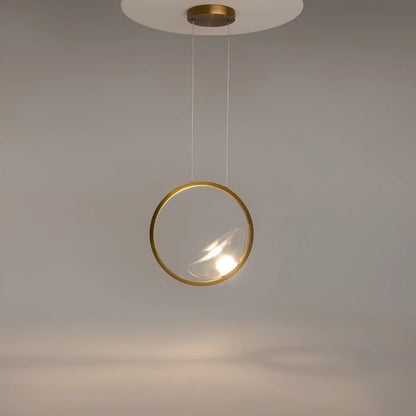 Maytoni Lunare Pendellampa, Mässing