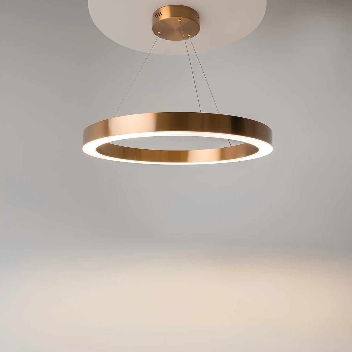 Maytoni Saturno Pendellampa Ø60 cm, Mässing