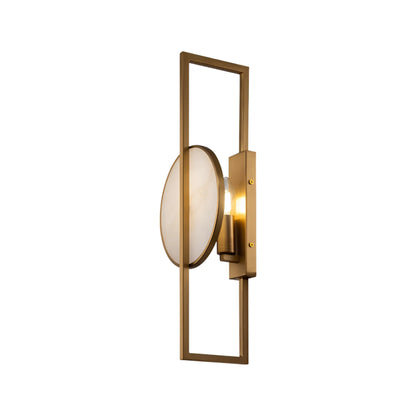 Maytoni Marmo Vägglampa H48 cm, Mässing