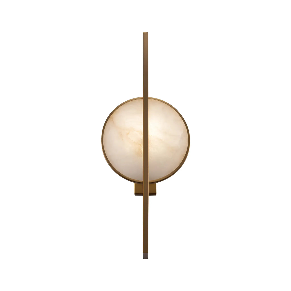 Maytoni Marmo Vägglampa H48 cm, Mässing