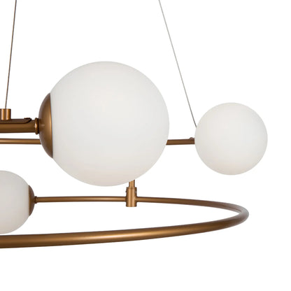 Maytoni Balance Pendellampa Ø61 cm, Brons