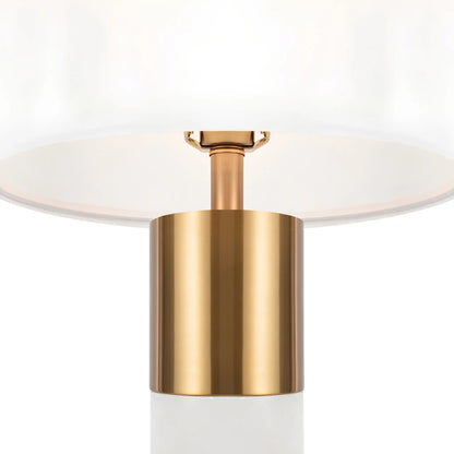 Maytoni Bianco Bordslampa Ø39 cm, Mässing