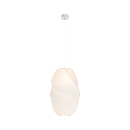 Maytoni Bloom Pendellampa Ø30 cm, Vit