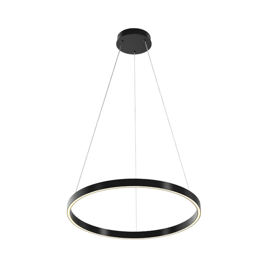 Maytoni Rim Pendellampa Ø60 cm, Svart