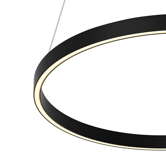 Maytoni Rim Pendellampa Ø60 cm, Svart