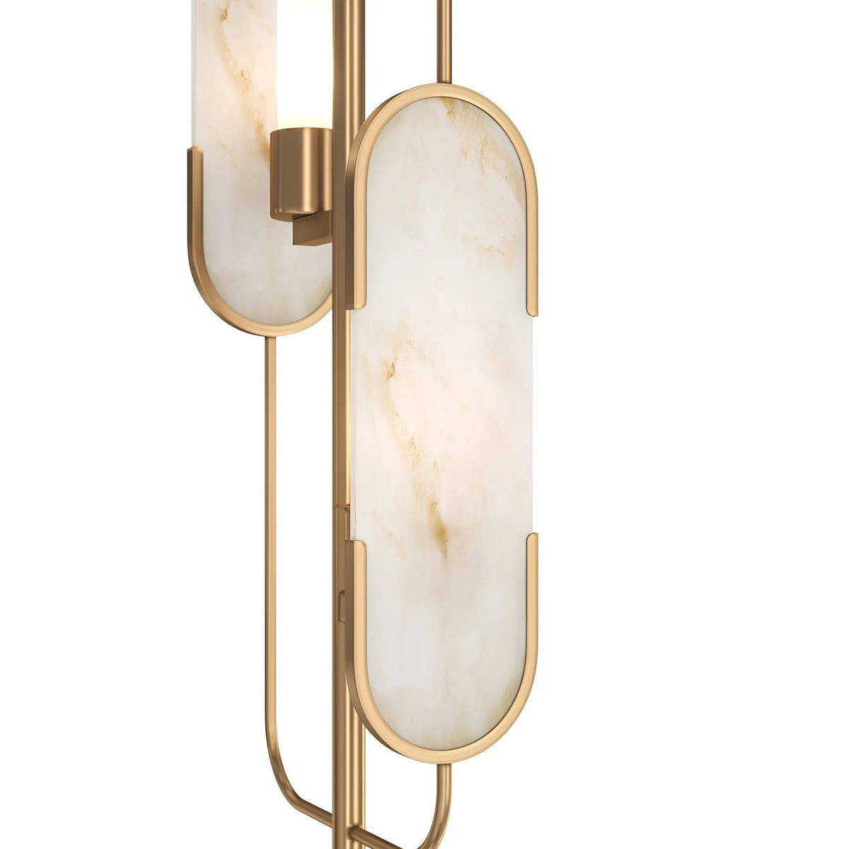 Maytoni Marmo Golvlampa, Mässing