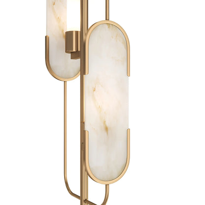 Maytoni Marmo Golvlampa, Mässing