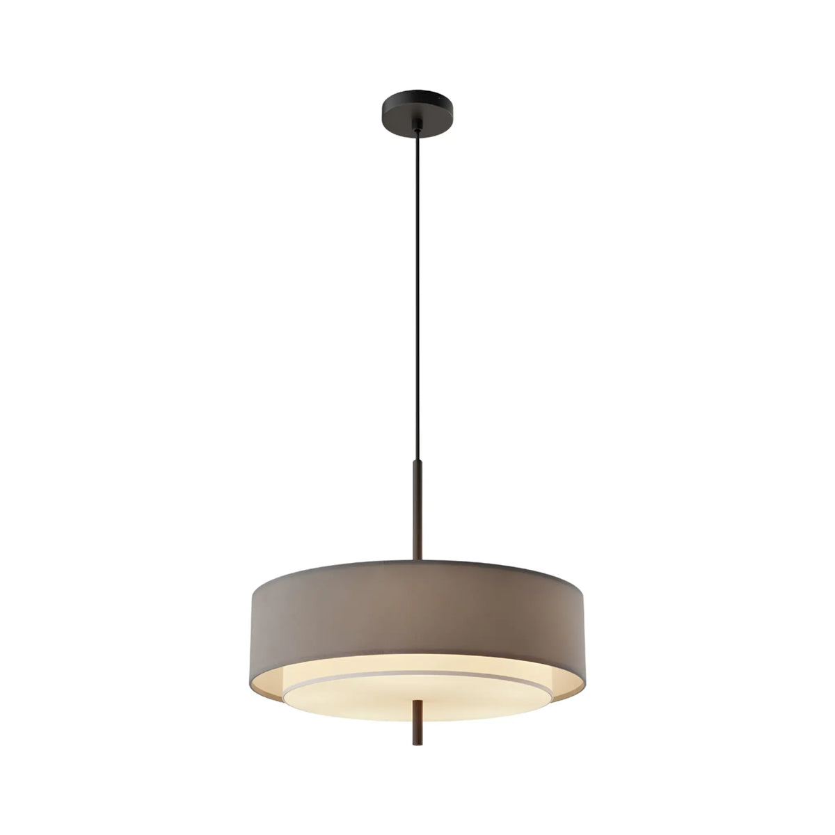 Maytoni Bergamo Pendellampa, Svart