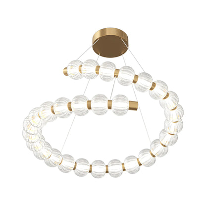 Maytoni Amulet Pendellampa Ø80 cm, Guld