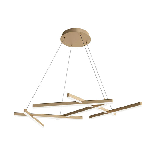 Maytoni Line Pendellampa, Guld