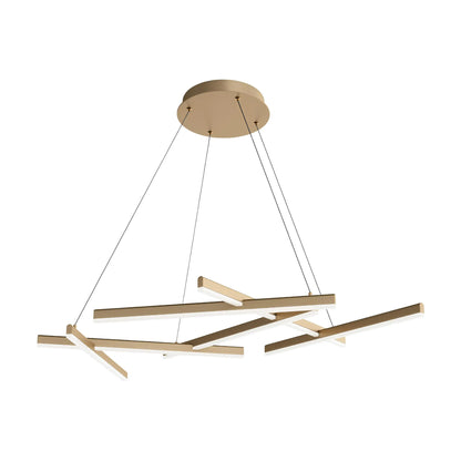 Maytoni Line Pendellampa, Guld