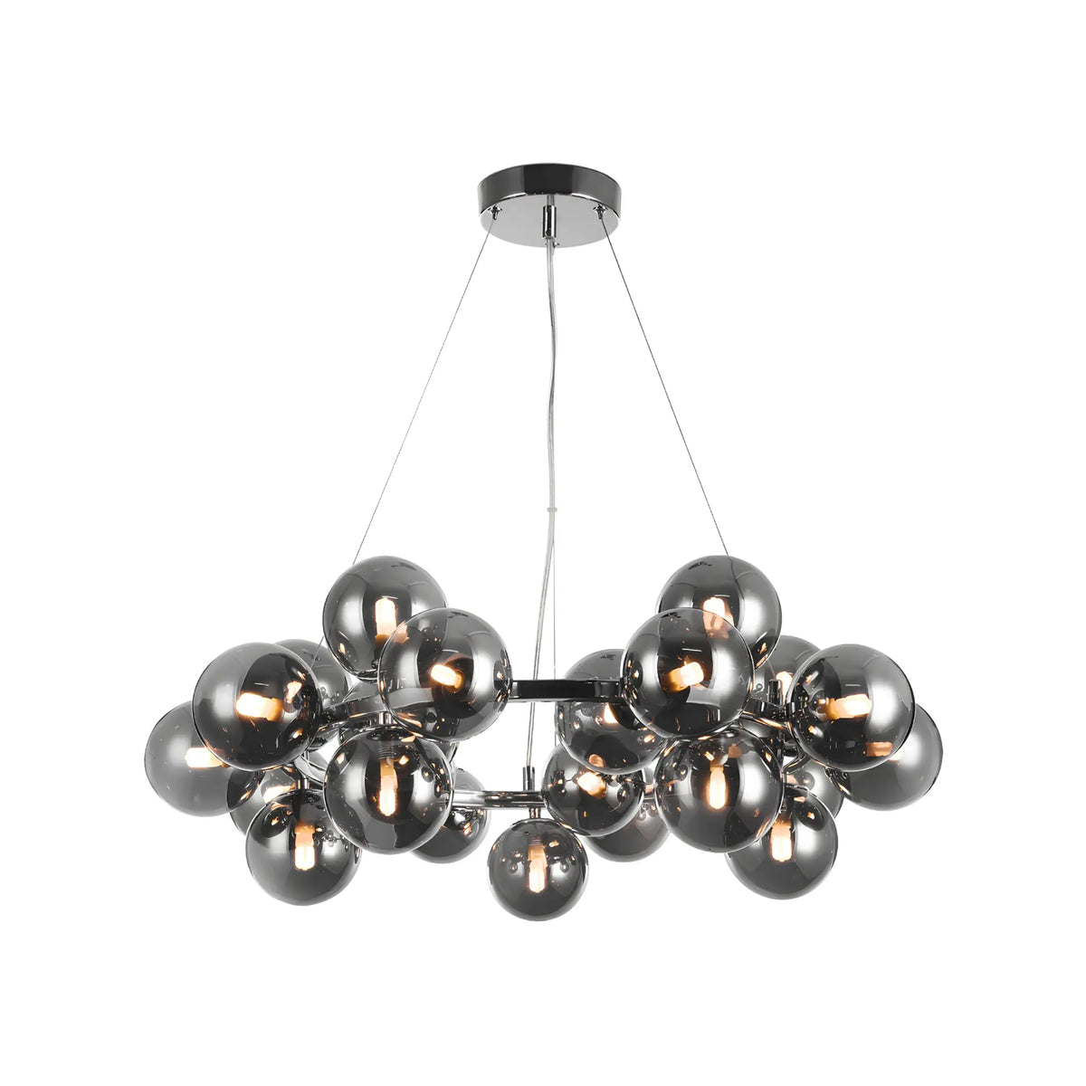 Maytoni Dallas Pendellampa Ø69 cm, Krom
