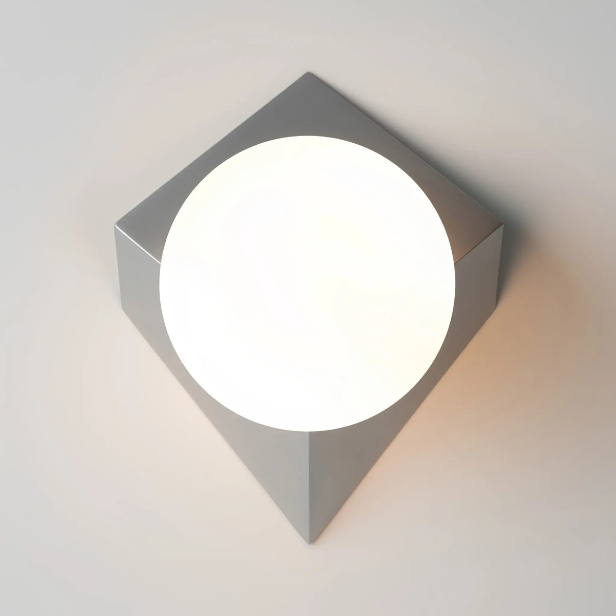 Maytoni Cubeo Vägglampa, Platina