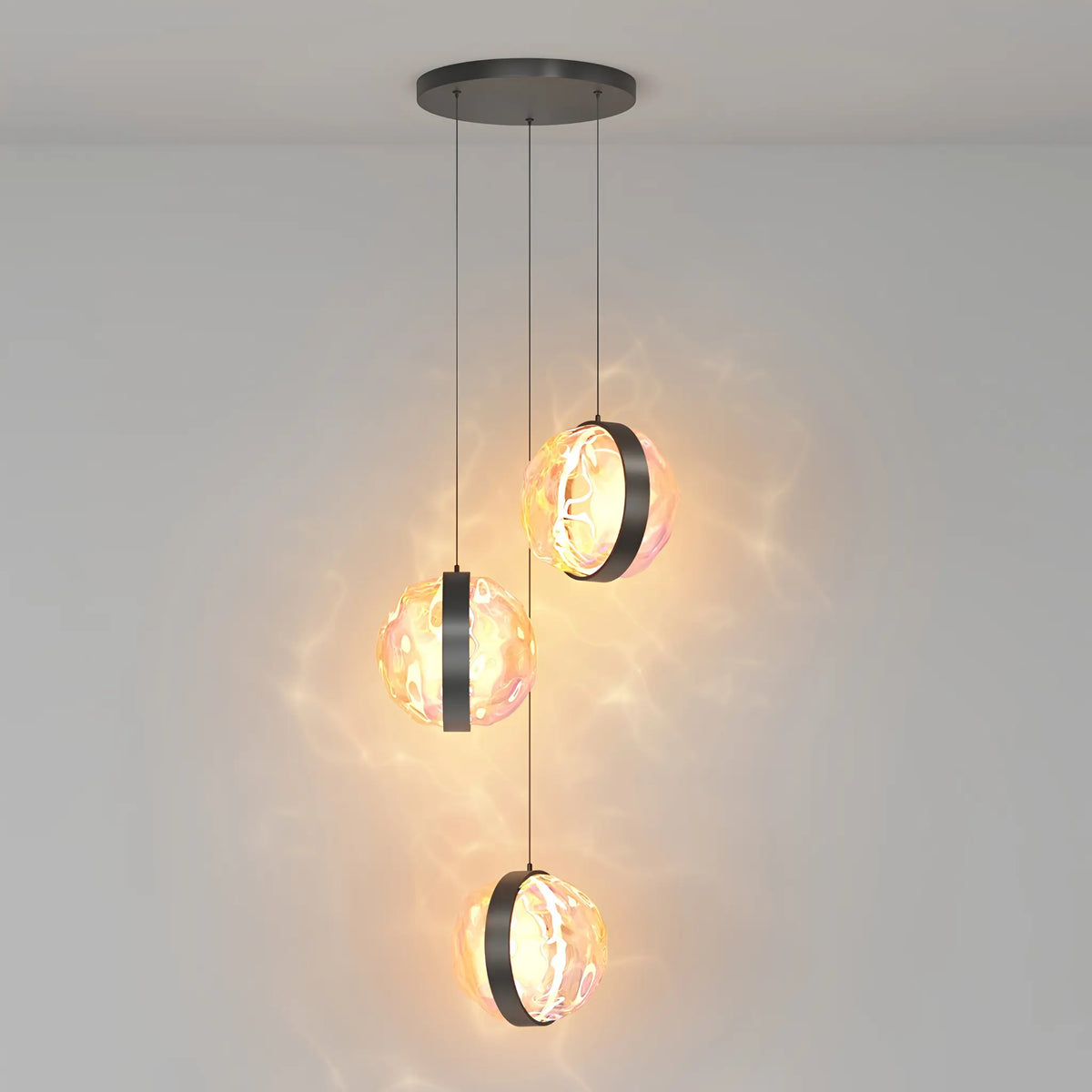 Maytoni Misterio Vägglampa H320 cm, Svart