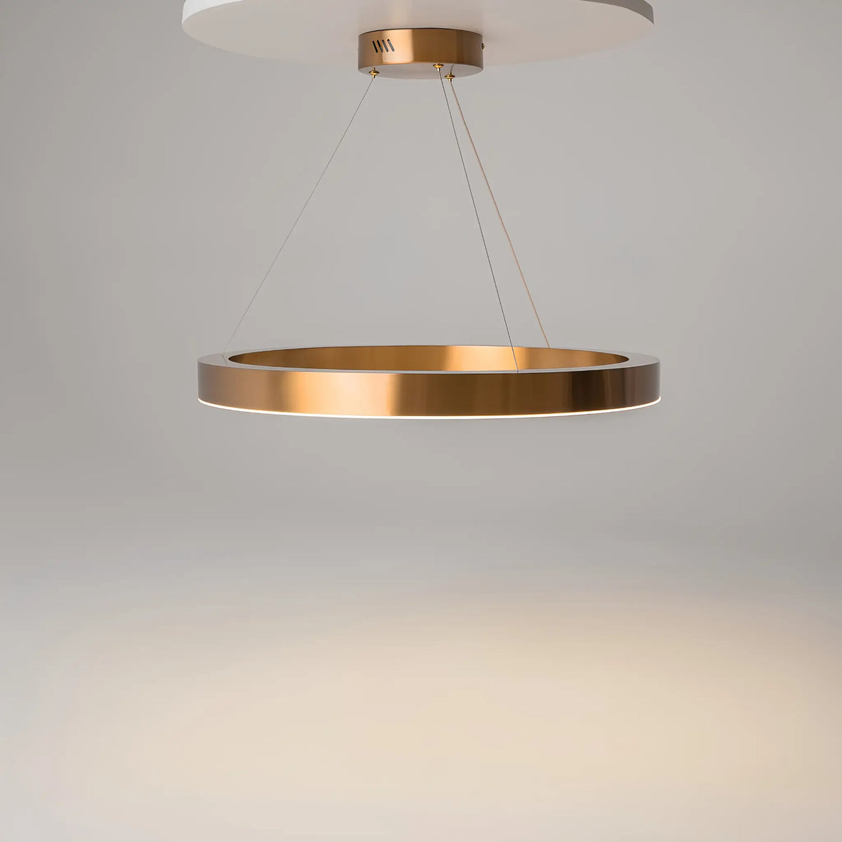 Maytoni Saturno Pendellampa Ø60 cm, Mässing