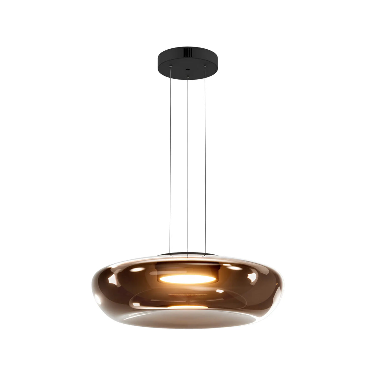Maytoni Bassa Pendellampa, Svart