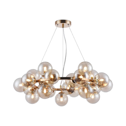 Maytoni Dallas Pendellampa Ø69 cm, Guld