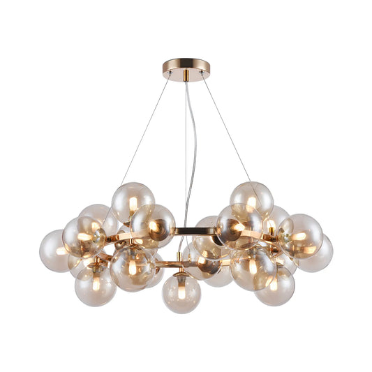 Maytoni Dallas Pendellampa Ø69 cm, Guld