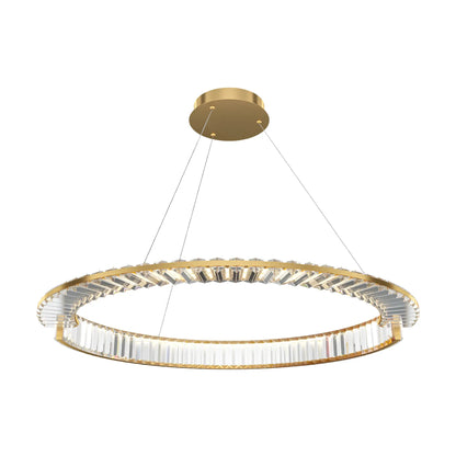 Maytoni Krone Pendellampa Ø80 cm, Mässing