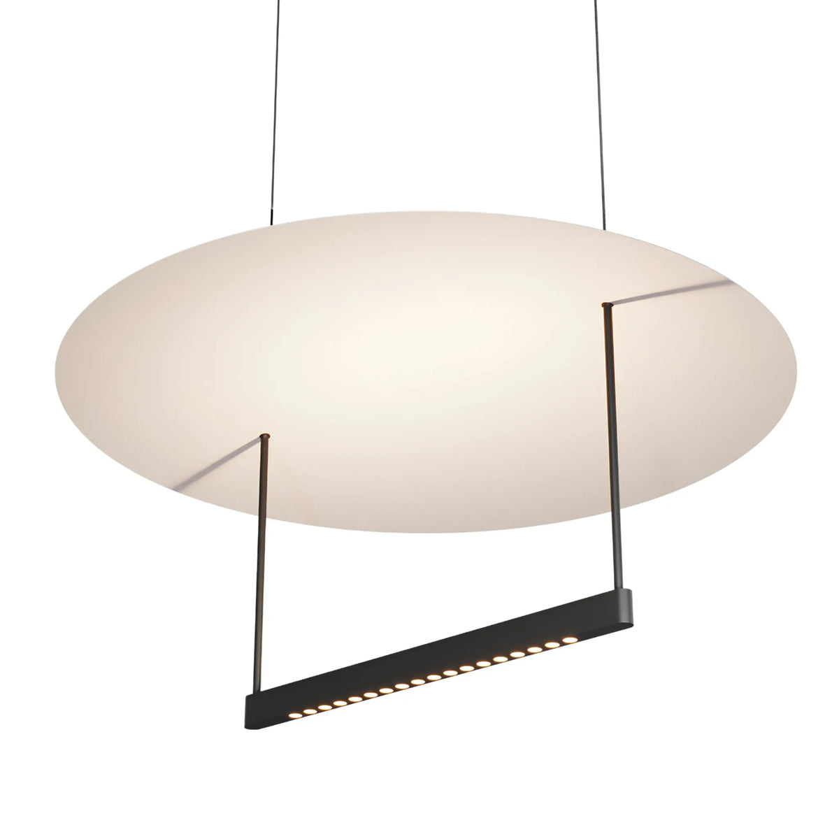 Maytoni Ambience Pendellampa Ø60 cm, Svart