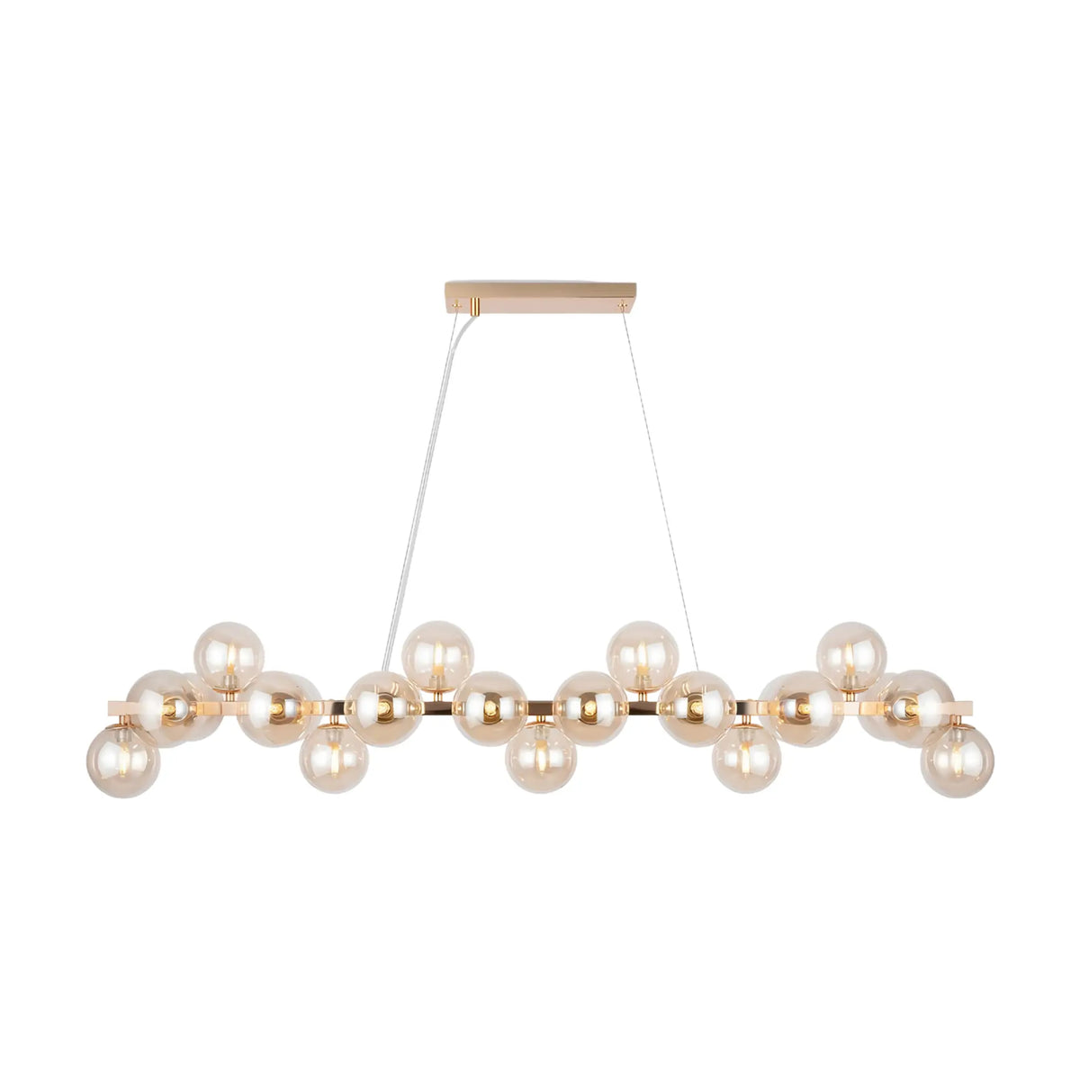 Maytoni Dallas Pendellampa L22,8 cm, Guld