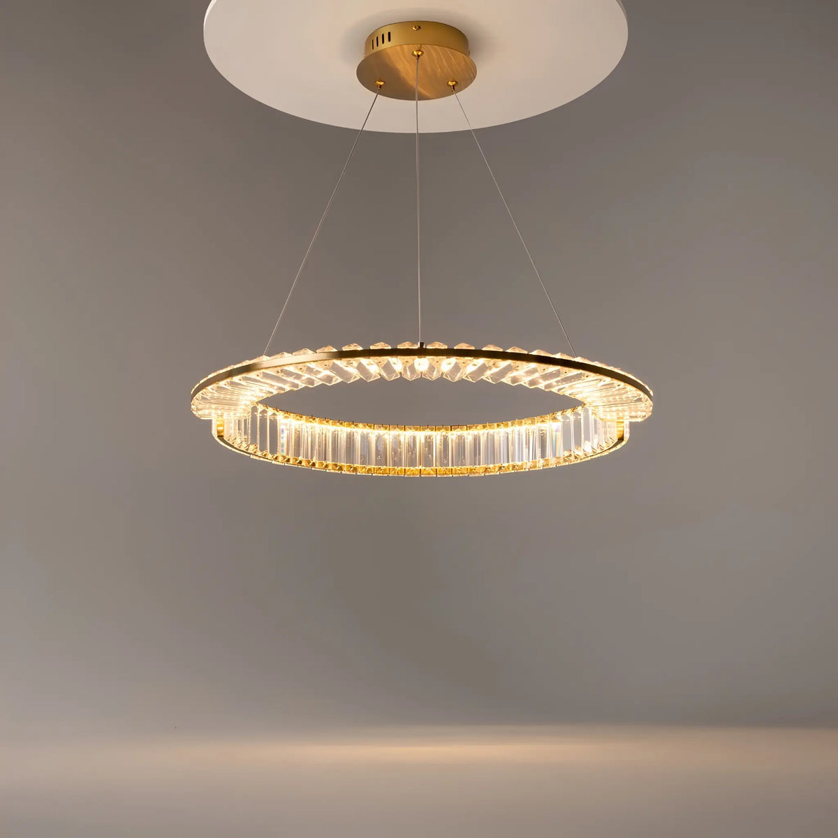 Maytoni Krone Pendellampa Ø62 cm, Mässing