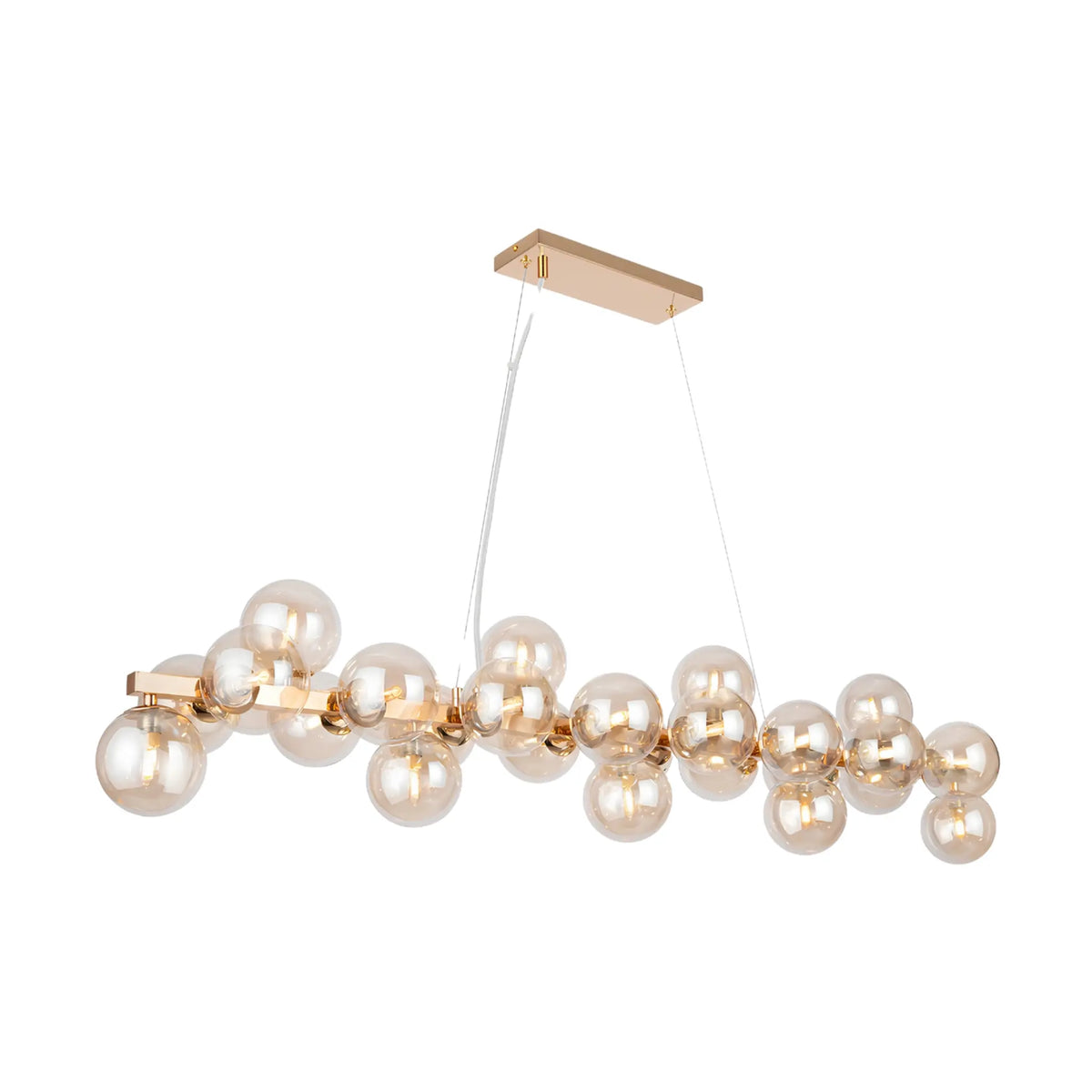 Maytoni Dallas Pendellampa L22,8 cm, Guld