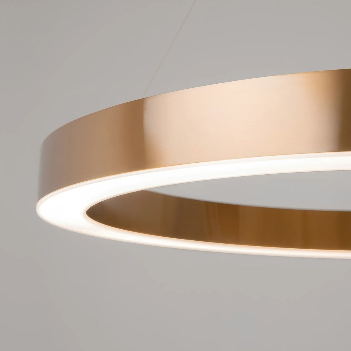 Maytoni Saturno Pendellampa Ø60 cm, Mässing