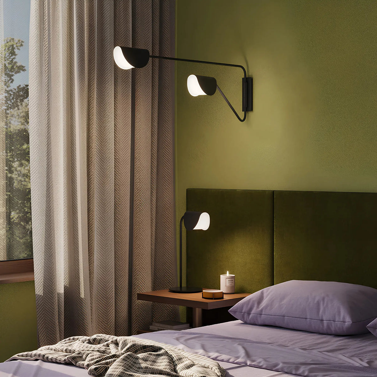 Maytoni Mollis Bordslampa, Svart