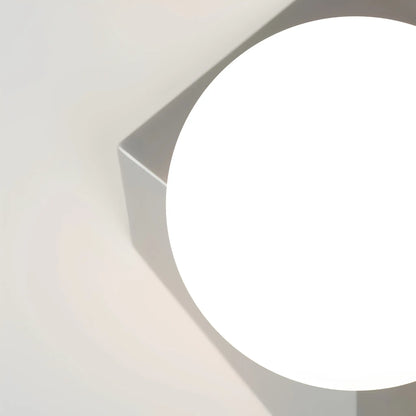 Maytoni Cubeo Vägglampa, Platina