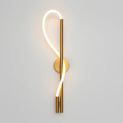 Maytoni Tau Vägglampa, Guld
