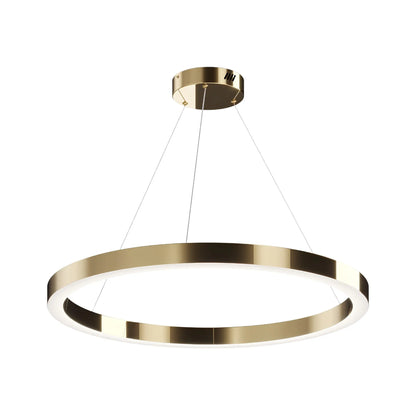 Maytoni Saturno Pendellampa Ø80 cm, Mässing