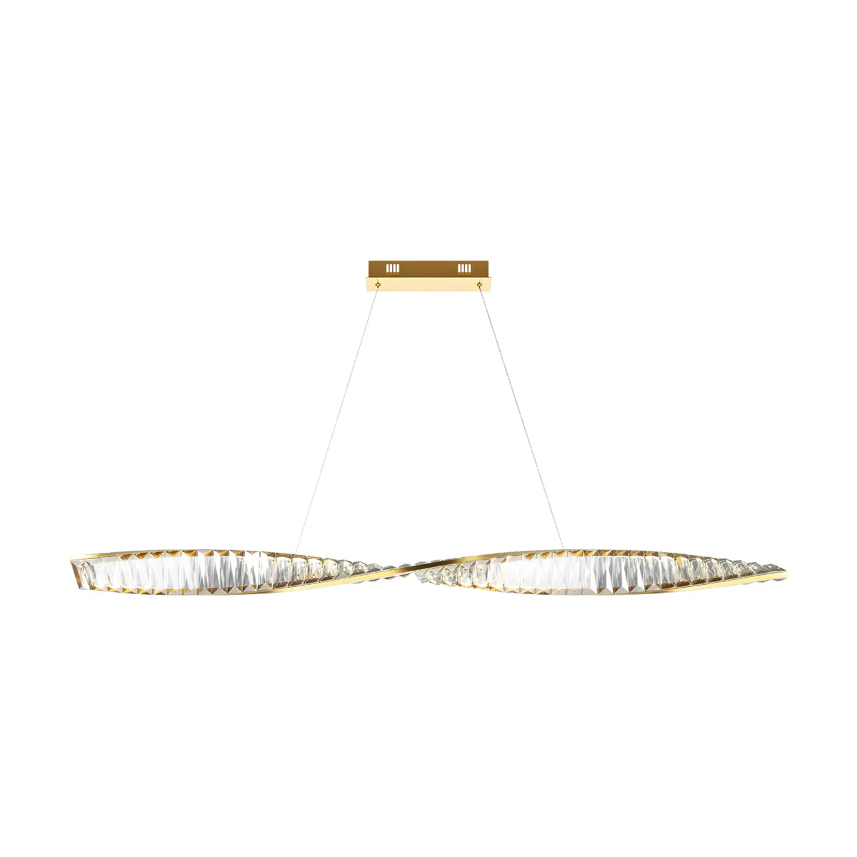 Maytoni Krone Pendellampa L120 cm, Mässing