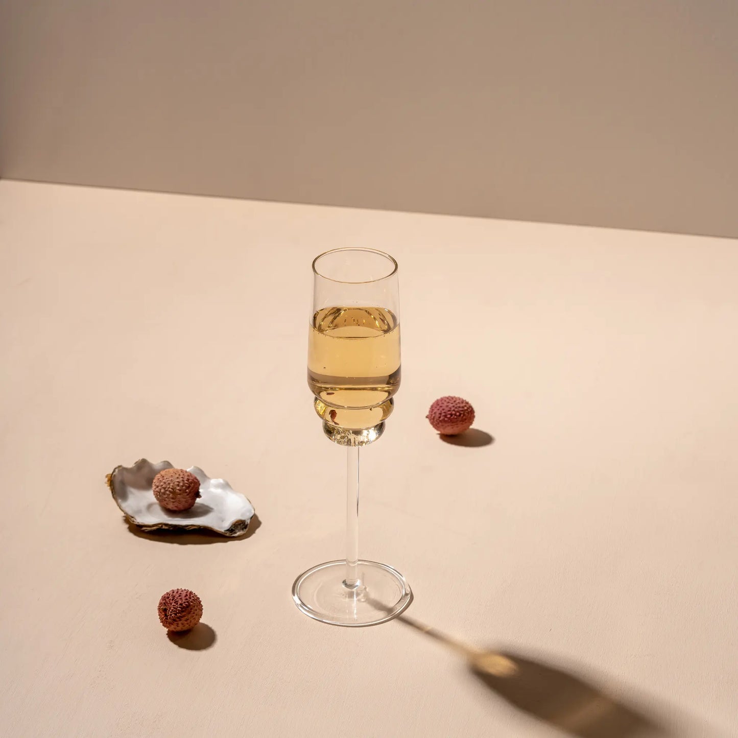 Muurla Steps champagneglas 25 cl, 6-pack, Klar