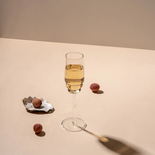 Muurla Steps champagneglas 25 cl, 6-pack, Klar