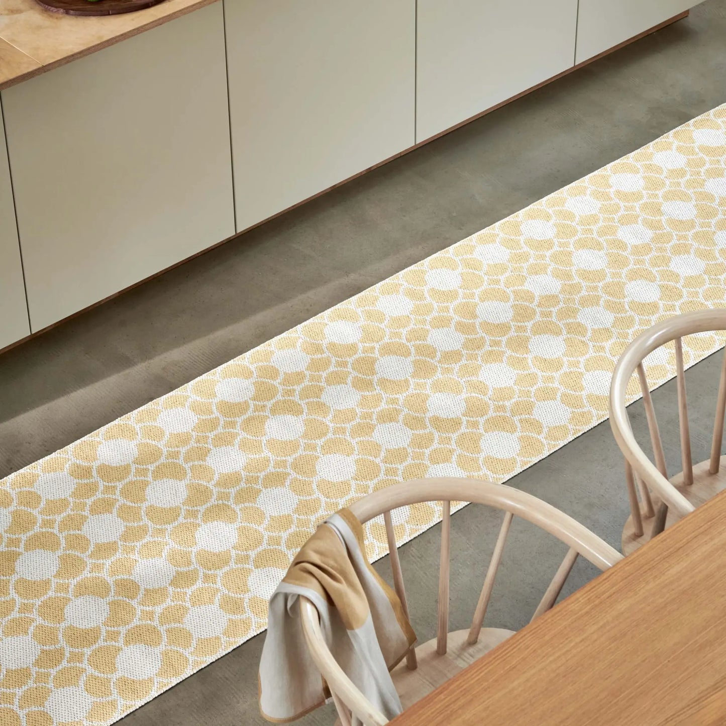 Pappelina Anya Matta 70x200 cm, Pale Yellow